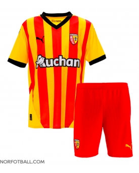 Billige Fotballdrakt RC Lens Replika Hjemmedraktsett Barn 2024-25 Kortermet (med bukser)